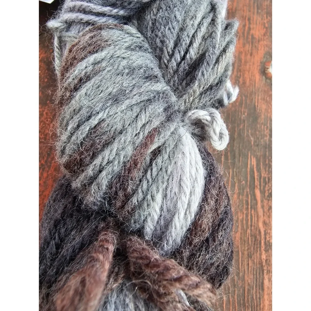 Lion Brand Wool Ease Hand Dyed Yarn Smores 3.5oz 146yd‎